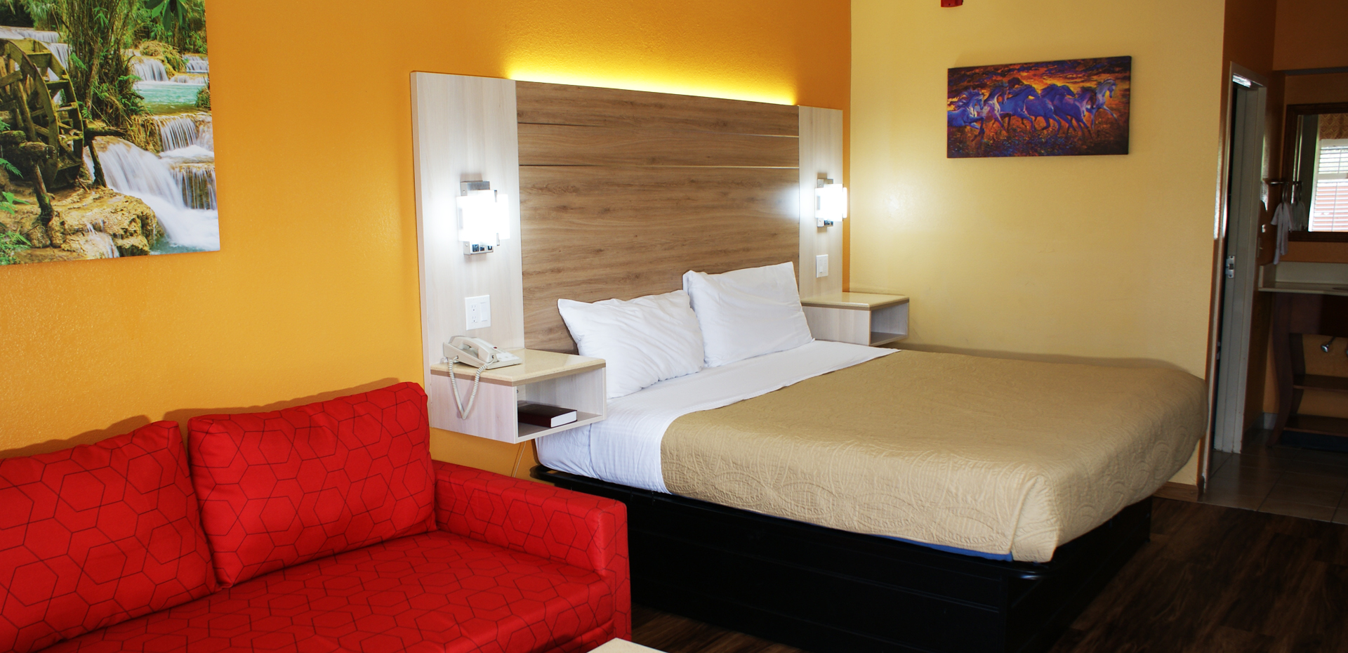 Attractive Room With King Bed